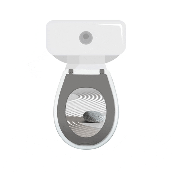 Abattant wc clipsable - 100 % hygiénique - blanc PAPADO